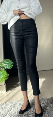 Likralı Mumlu jean
