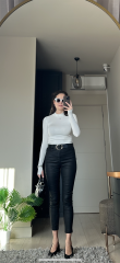 Pamuklu Premium Kalite Yarım Balıkçı Body